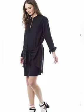 NWT Loyal Hana Lucy Maternity & Nursing Wrap Shirtdress |Size XS
